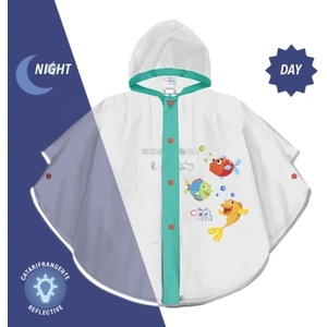 Пончо за дъжд Perletti CoolKids Рибки 15594