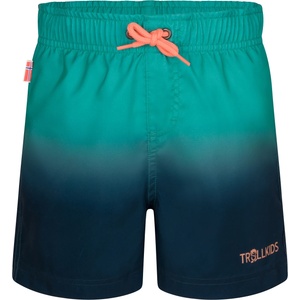 Trollkids Детски бордшорт Trollkids Kid's Haukland Shorts Boardshorts - Aquamarine Green / Midnight Forest - размер 116 (EU) (750-2498-0315)