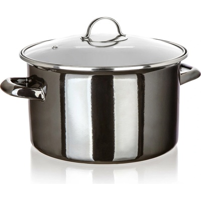 BANQUET hrnec + skl.poklice pr.26cm 6l METALLIC Black