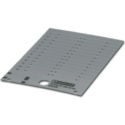 Phoenix Contact 0830329 US-EMLSP (28X10) SR značení přístrojů Druh montáže: nalepení Potisknutelná plocha: 28 x 10 mm st