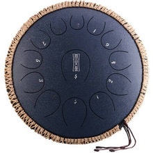 Hluru Tongue drum Round 13 tónov 14" NavyBlue