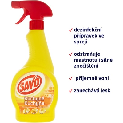 Savo Sprej do koupelny 500 ml