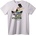 NOONEBRAND Тениска с Скачаща Аниме Двойка - 6XL, White