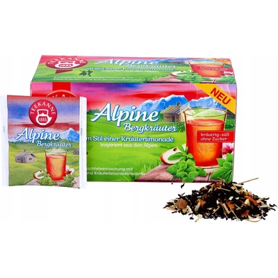 Teekanne alpská zmes 36 g 18 ks