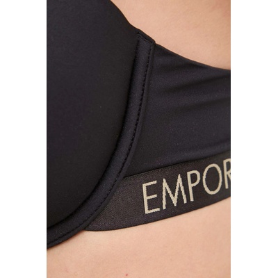 Emporio Armani Underwear Сутиен Emporio Armani Underwear в черно с изчистен дизайн 164078 4F235 (164078.4F235)