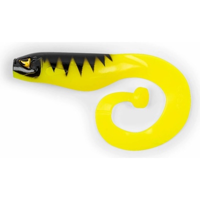 Black Cat Mega Curl Tail 22 cm - Shock Perch