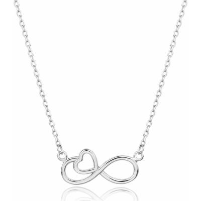 JAN KOS JEWELLERY stříbrný náhrdelník klasický MHT-7873/SN42-45 (Ag 925/1000, 1,88 g)