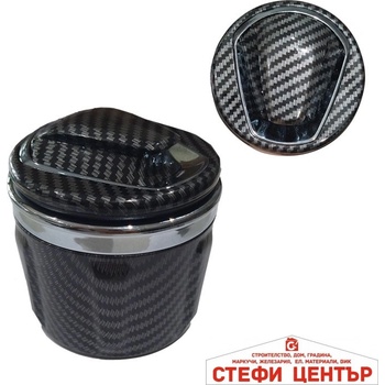 Image 1 of Paolo Пепелник за автомобил с диод Х3/277 - карбон (67042)