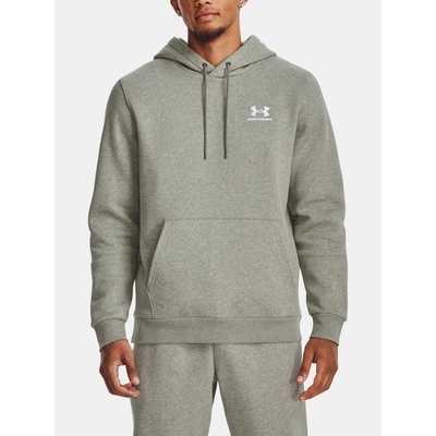 UA Essential Fleece Hoodie Sweatshirt Under Armour | Siv | МЪЖЕ | L