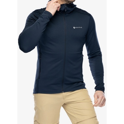 Montane mikina Protium Lite Hoodie pánská eclipse blue