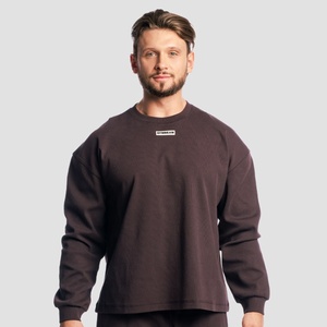 GymBeam Суичър Aura Tee Brown XXXL