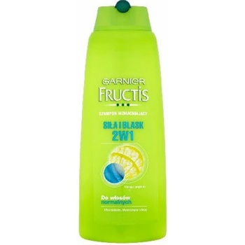 Garnier Fructis Strength and Shine 2v1 posilňujúci šampón pre normálne vlasy 400 ml