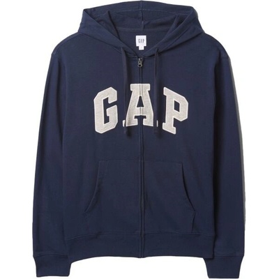 GAP V-FRCH HERITAGE Logo mikina tmavě modrá