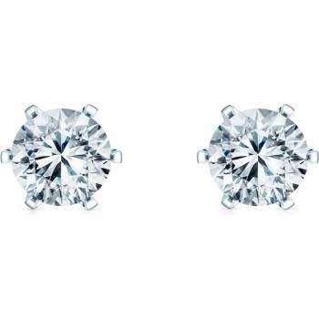 SAVICKI Обеци The Journey: бяло злато, диаманти