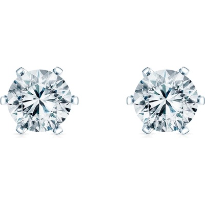 SAVICKI Обеци The Journey: бяло злато, диаманти