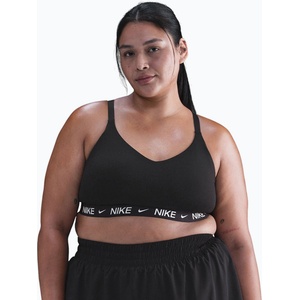 Nike Спортен сутиен Nike Indy Light Support Plus Size black/black/white
