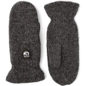 Hestra Ръкавици Hestra Basic Wool Mitt Gloves - Charcoal - размер 6 (EU) (202-6072-0111)