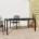 vidaXL Градинска маса антрацит 165x80x72 cм стомана (362746)