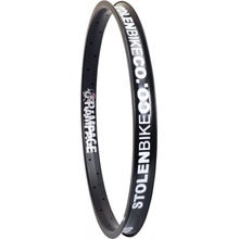 STOLEN ráfik Rampage BMX Rim ANODIZED BLACK vel. 18in
