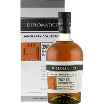 Diplomatico No. 2 Barbet Rum Distillery Collection 4y 47% 0,7 l (kartón)