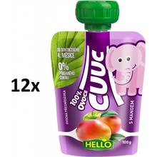 Hello Cuuc 100% vrecko mango 12 x 100 g