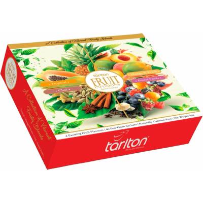 TARLTON Fruit Infusions Assortment I. 40 x 2 g