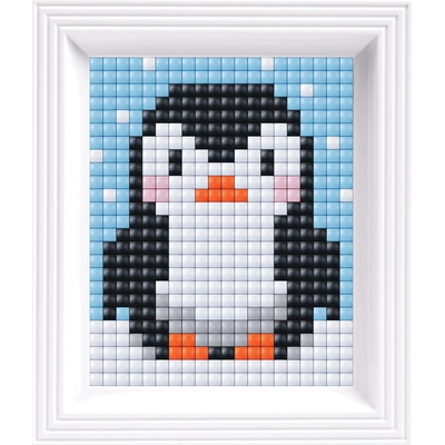 Pixelhobby Мозайка с рамка и пиксели XL, Pixelhobby - Пингвинче (12073)