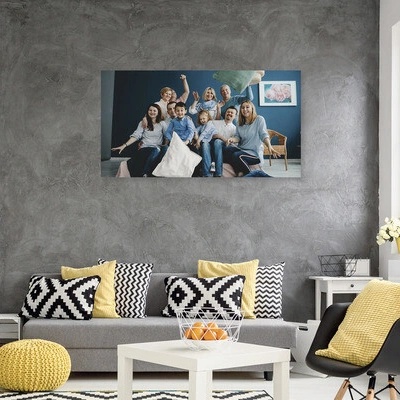 Fotoobraz na plátno z vlastnej fotografie 80 x 150 cm