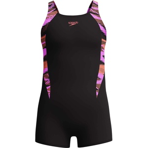 Speedo Цял бански girls hyperboom splice legsuit (8-00373018290)