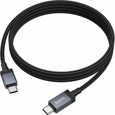 Hoco X118 USB C na USB C 3A 60W s displejem 1m černý