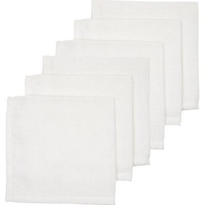 Meyco Sada plenek 30x30 White 6 ks