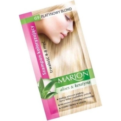 Marion Hair Color Shampoo 69 Platinum Blonde barevný tónovací šampon platinová blond 40 ml