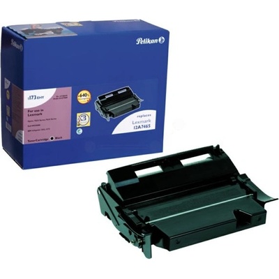 Compatible Тонер, Pelikan, за Lexmark 12A7462 - Висококачествен печат (1031410634)