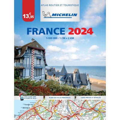 Atlas routier France 2024 - L'Essentiel (A4-Broché)
