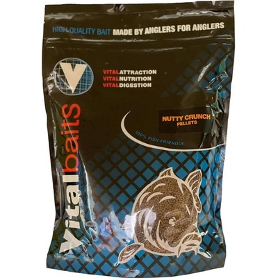 Vitalbaits Pelety Nutty Crunch 1kg 4mm