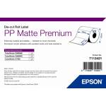 Epson Epson PP Matte Label Premium, щанцована ролка, 76mm x 127mm, 960 етикета (7113421)