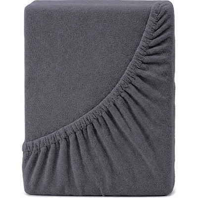 4Home froté prostěradlo Ideál antracit 200x200