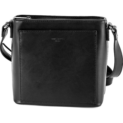 David Jones pevná crossbody kabelka CM5860 černá