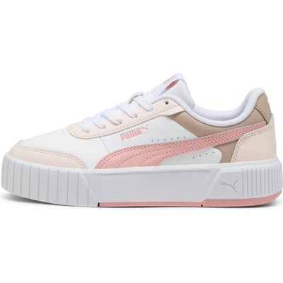Puma Carina Mia Jr biela hnedá ružová