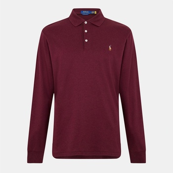Ralph Lauren Блуза с яка Polo Ralph Lauren Pima Polo Shirt - Spring Wine