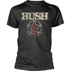 Rush American Tour 1977 Grey 3XL Риза (BILMAR00676XXXL)