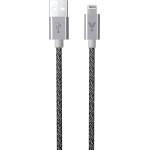 iSTYLE PLB by Epico ISTYLE FABRIC BRAIDED CABLE USB-A to Lightning 1.8m 2020 - space grey (K-PL9915101300185)