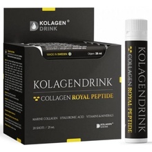 KolagenDrink Royal Peptide Shots prémiový hydrolyzovaný mořský kolagen 20 x 25 ml