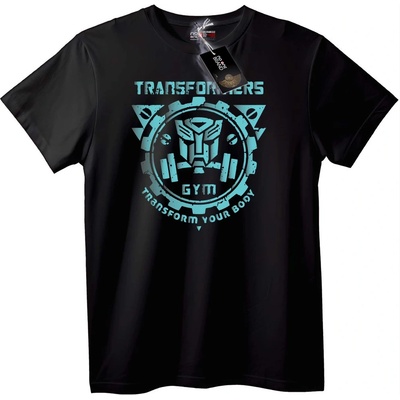 NOONEBRAND Тениска Transformers Зала - S, Black