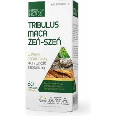 Medica Herbs Tribulus Maca Ginseng 60 kapsúl