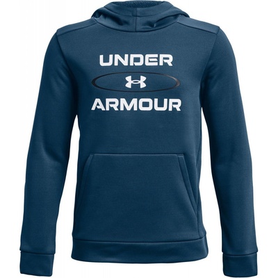 UA Armour Fleece Graphic HD Mikina dětská Modrá