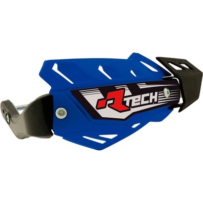 RACETECH (RTECH) chrániče páček FLX ATV/QUAD barva modrá (se 3 typy úchytů na řídítka)