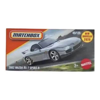 Mattel Matchbox: Малка кола в хартиена кутия - 2002 Mazda RX-7 Spirit R
