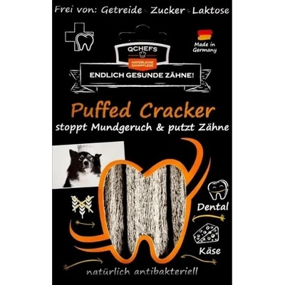 Qchefs Power Cracker Puffed dentální pamlsek 75 g