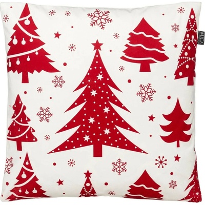 Mica Decorations Vankúš Vianočný stromček biely 45x45x16